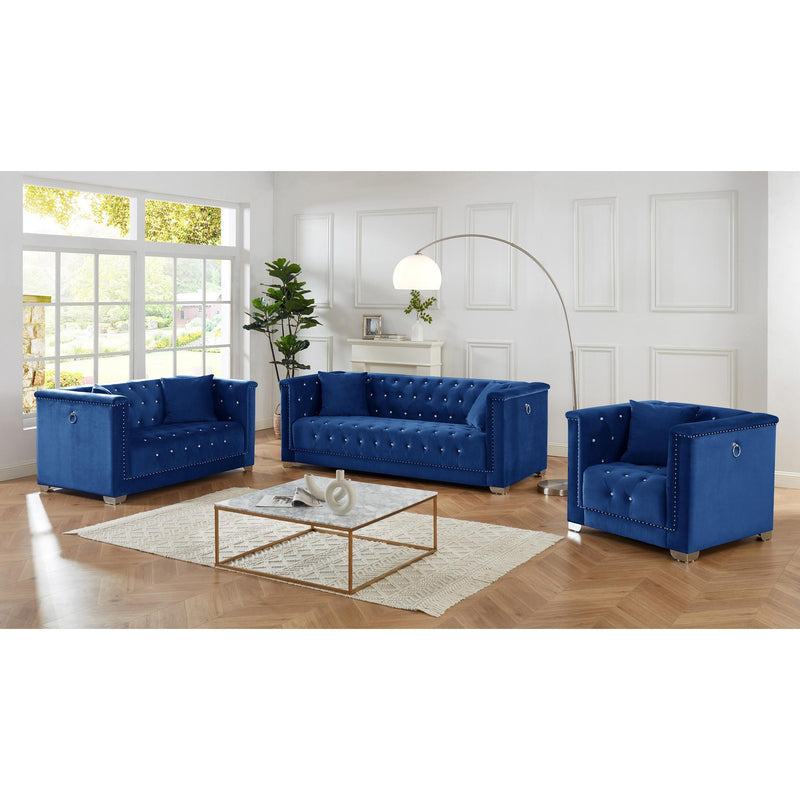 IFDC Stationary Fabric Sofa IF 9202 IMAGE 2