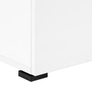 Monarch I 7646 Computer Desk - White/Black Metal IMAGE 9