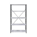 Acme Furniture Tesadea 92777 Bookshelf - Weathered White IMAGE 1
