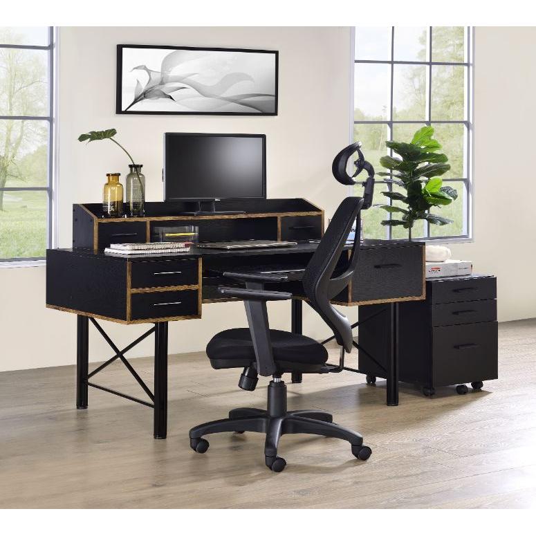 Acme Furniture Safea 92804 Desk - Black IMAGE 6