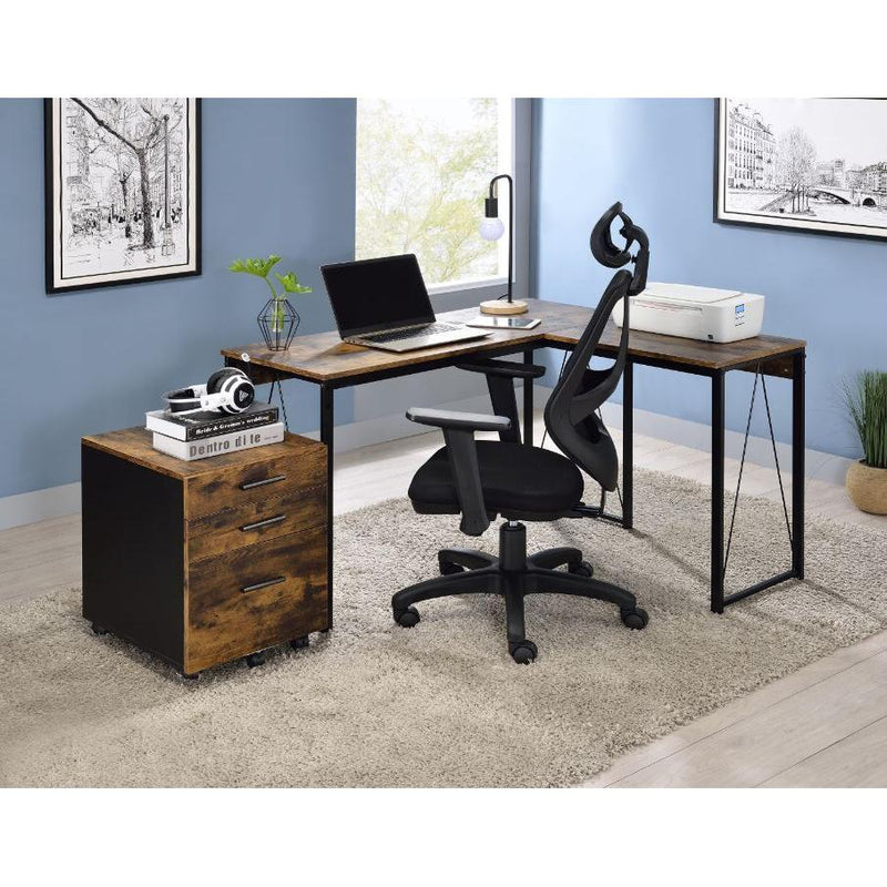 Acme Furniture Zetri 92805 Writing Desk - Brown IMAGE 4