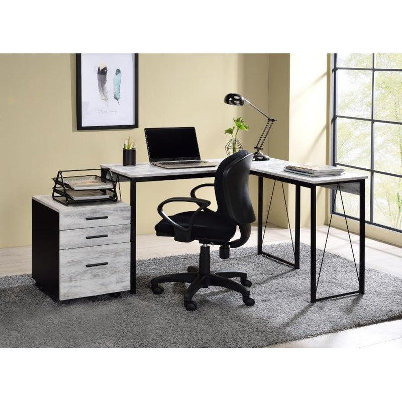 Acme Furniture Zetri 92807 Writing Desk - White IMAGE 4