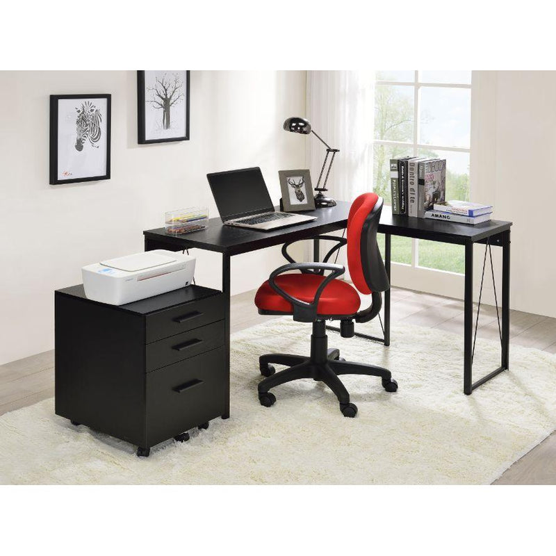 Acme Furniture Zetri 92809 Writing Desk - Black IMAGE 4