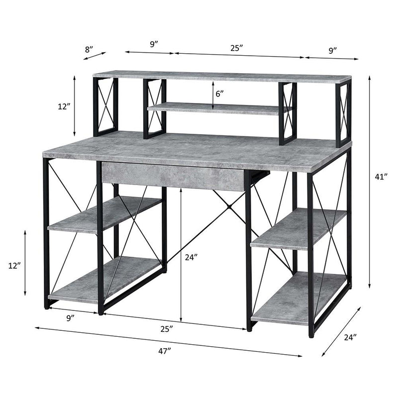 Acme Furniture Amiel 92875 Writing Desk IMAGE 6