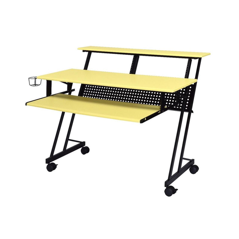 Acme Furniture Suitor 92904 Music Desk - Yellow IMAGE 1