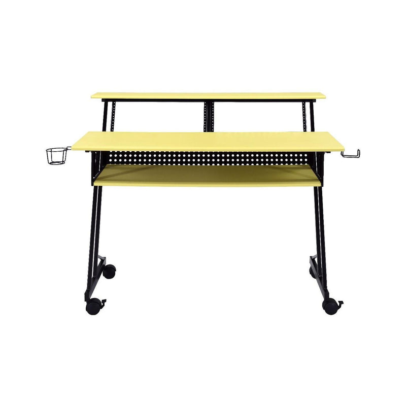 Acme Furniture Suitor 92904 Music Desk - Yellow IMAGE 2