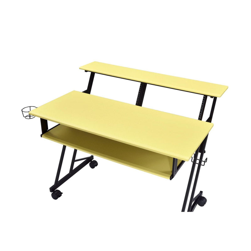 Acme Furniture Suitor 92904 Music Desk - Yellow IMAGE 4