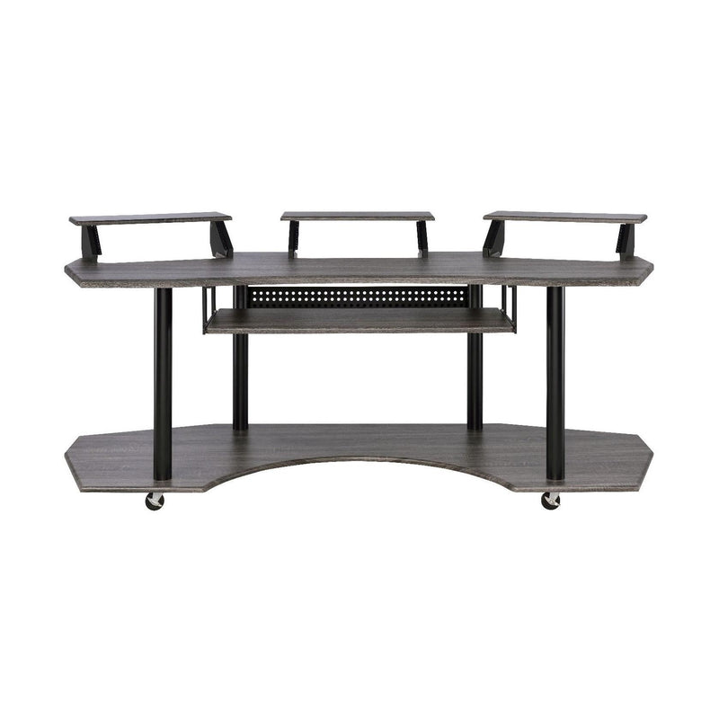 Acme Furniture Eleazar 92895 83" Music Desk - Black IMAGE 3