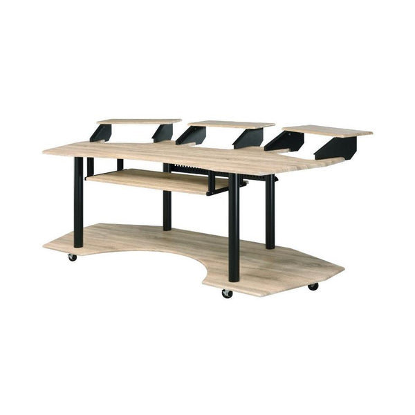 Acme Furniture Eleazar 92897 83" Music Desk - Natural IMAGE 1