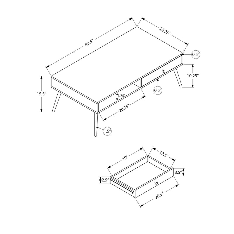 Monarch Coffee Table I 2836 IMAGE 11