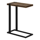 Monarch I 2853 Accent Table - Brown Reclaimed Wood-Look/Black Metal IMAGE 1