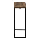 Monarch I 2853 Accent Table - Brown Reclaimed Wood-Look/Black Metal IMAGE 3