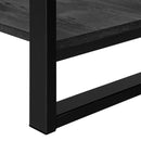 Monarch I 2860 Coffee Table - Black Reclaimed Wood-Look/Black Metal IMAGE 7