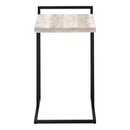 Monarch I 3632 Accent Table - Taupe Reclaimed Wood/Black Metal IMAGE 3
