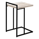 Monarch I 3632 Accent Table - Taupe Reclaimed Wood/Black Metal IMAGE 4