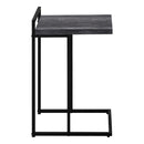 Monarch I 3633 Accent Table - Black Reclaimed Wood/Black Metal IMAGE 2