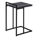 Monarch I 3633 Accent Table - Black Reclaimed Wood/Black Metal IMAGE 4