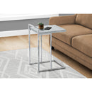 Monarch I 3639 Accent Table - Gray Cement/Chrome Metal IMAGE 8