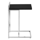 Monarch I 3640 Accent Table - Black/Chrome Metal IMAGE 2