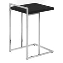 Monarch I 3640 Accent Table - Black/Chrome Metal IMAGE 4