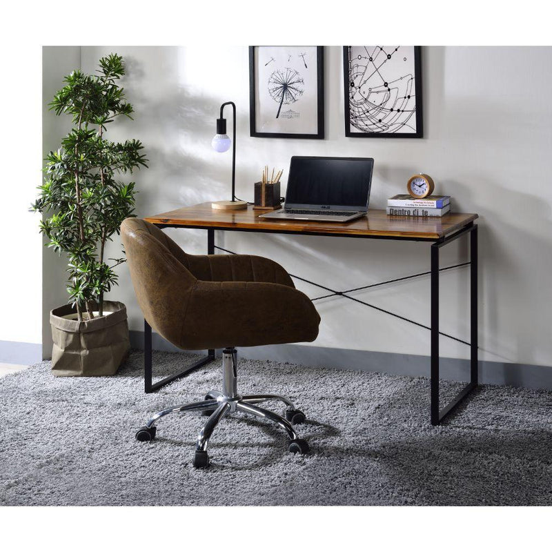 Acme Furniture Jurgen 92910 Desk - Oak IMAGE 4