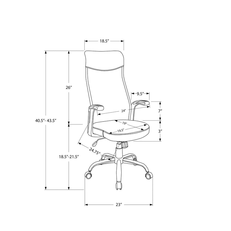 Monarch Office Chairs Office Chairs I 7324 IMAGE 11