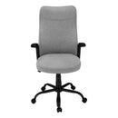 Monarch I 7325 Office Chair - Black/Dark Grey Fabric IMAGE 2