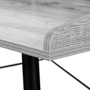 Monarch I 7541 Computer Desk - Grey/Black Metal IMAGE 6
