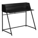 Monarch I 7547 Computer Desk - Black/Black Metal IMAGE 1