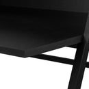 Monarch I 7547 Computer Desk - Black/Black Metal IMAGE 6