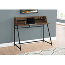 Monarch I 7548 Computer Desk - Brown Reclaimed Wood/Black Metal IMAGE 8
