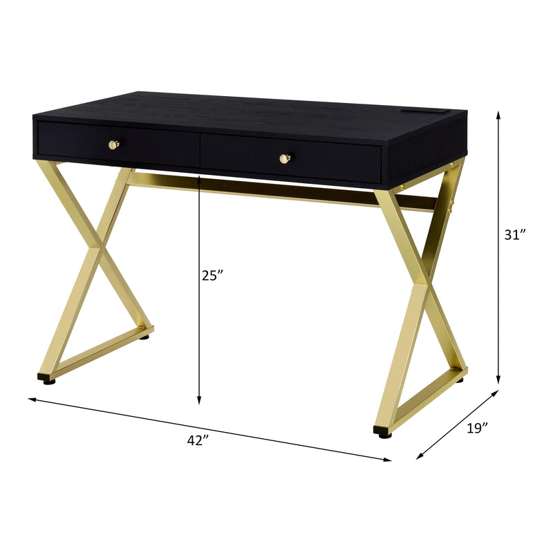 Acme Furniture Coleen 93050 Writing Desk with USB IMAGE 5