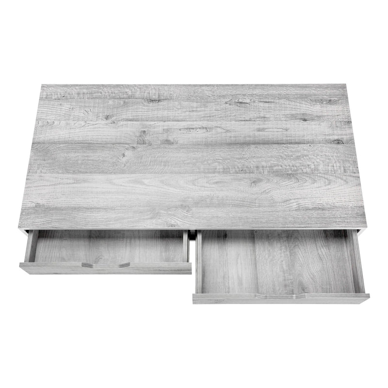 Monarch I 7553 Computer Desk - Grey/Black Metal IMAGE 5