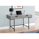 Monarch I 7553 Computer Desk - Grey/Black Metal IMAGE 9