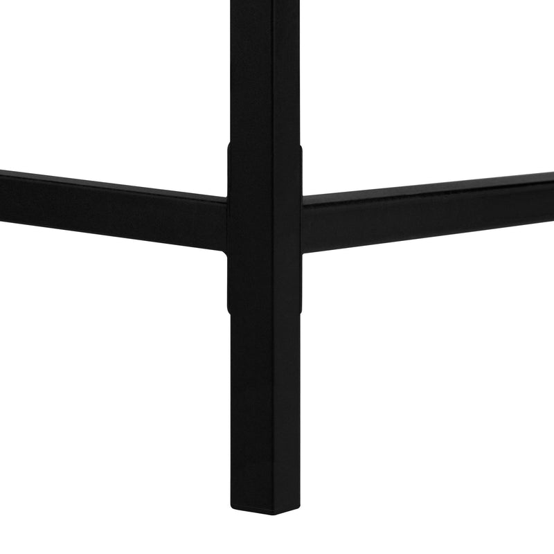 Monarch I 7555 Computer Desk - Dark taupe/Black Metal IMAGE 8
