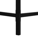 Monarch I 7556 Computer Desk - Black/Black Metal IMAGE 8