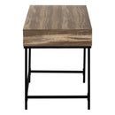 Monarch I 7557 Computer Desk - Brown Reclaimed Wood/Black Metal IMAGE 3
