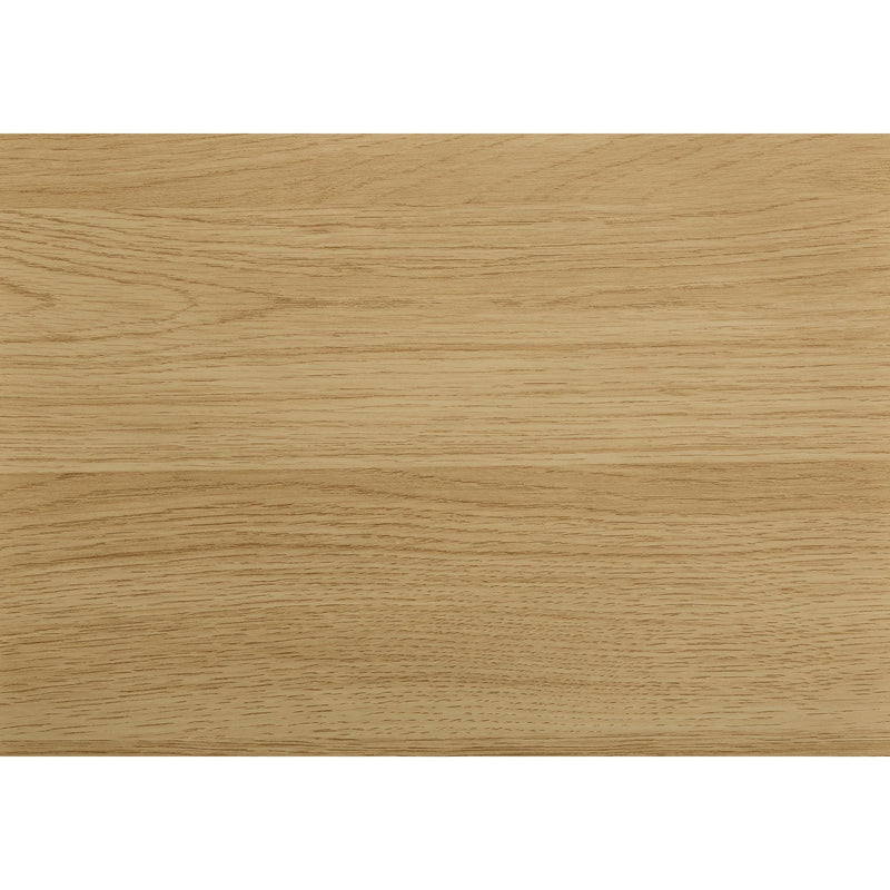 Monarch I 7575 Computer Desk - Natural/White Metal IMAGE 4