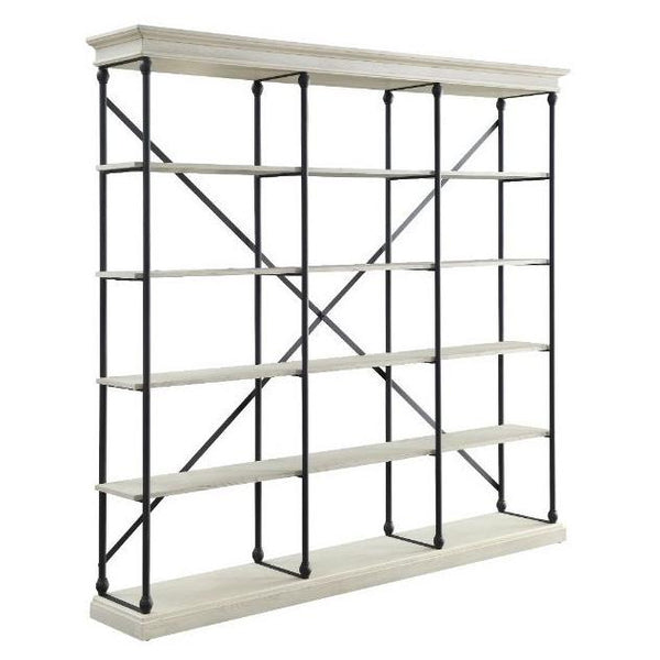 Acme Furniture Rukia 93040 84" Bookshelf - White IMAGE 1