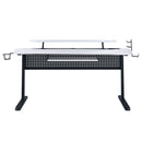 Acme Furniture Vildre 93134 Gaming Table - White IMAGE 3