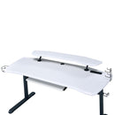 Acme Furniture Vildre 93134 Gaming Table - White IMAGE 5