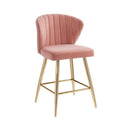 Acme Furniture Rizgek 96090 Counter Height Chair - Pink IMAGE 2