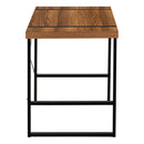 Monarch I 7655 Computer Desk - Walnut/Black Metal IMAGE 4