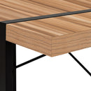 Monarch I 7657 Computer Desk - Light Reclaimed Wood/Black Metal IMAGE 6