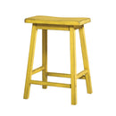 Acme Furniture Gaucho 96653 24" Stool - Yellow IMAGE 1