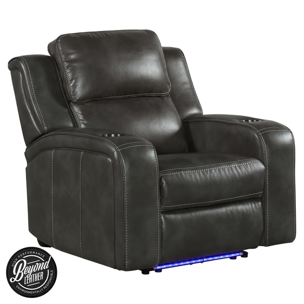 Intercon Furniture Silhouette Power Fabric Recliner SE-RC-140DPR-SLT-C IMAGE 1