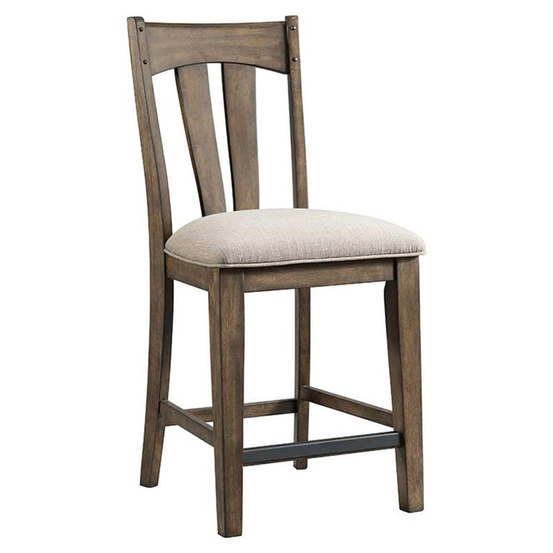 Intercon Furniture Whiskey Counter Height Stool WY-BS-925W-GPG-K24 IMAGE 1