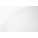 Monarch I 3262 Accent Table - Glossy White/Chrome Metal IMAGE 4