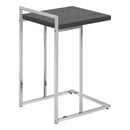Monarch I 3637 Accent Table - Grey/Chrome Metal IMAGE 4