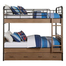Acme Furniture Adam 37760 Twin Over Twin Bunk Bed With Trundle IMAGE 3